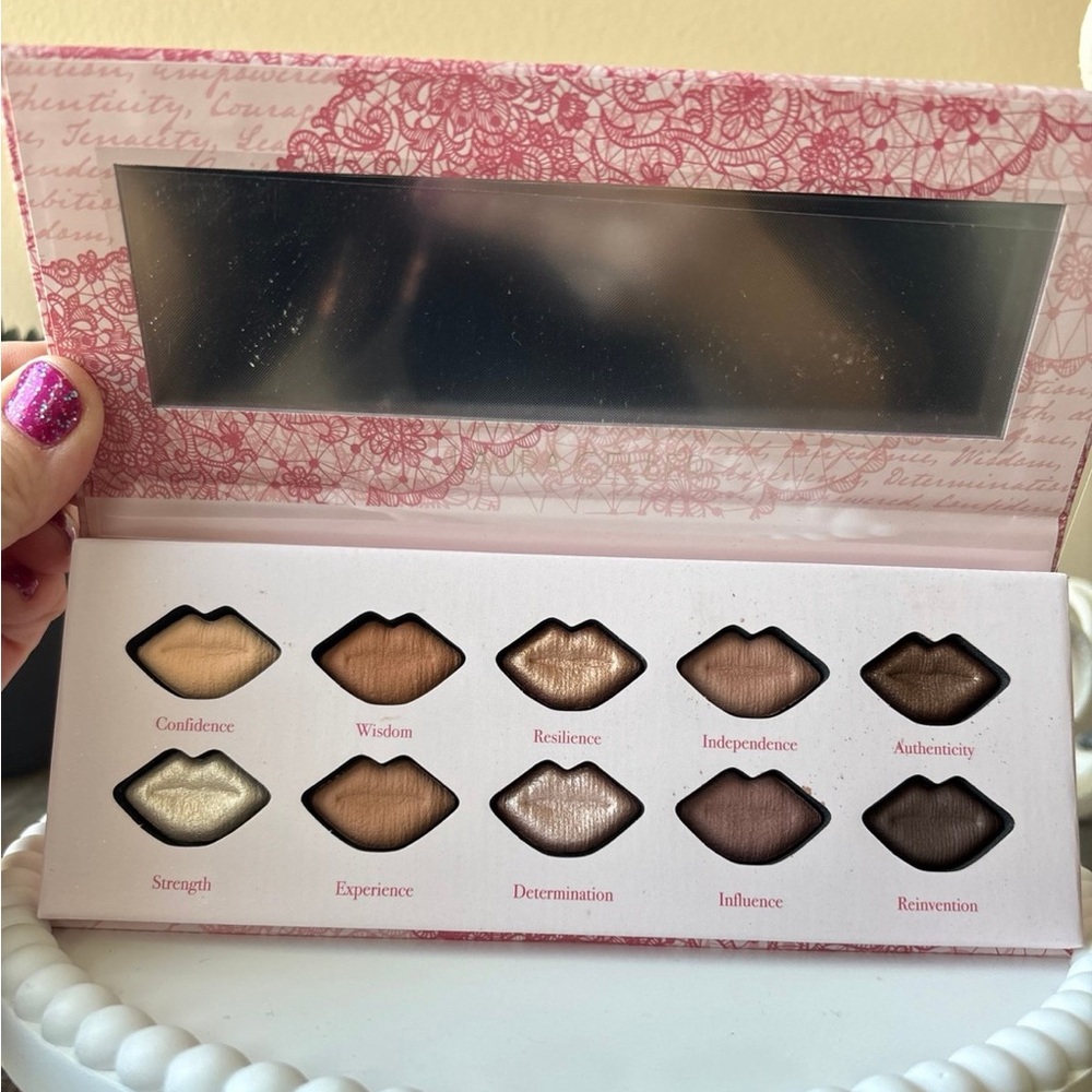 Laura Geller Baked Kisses Eyeshadow Palette with Neutral Tones